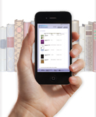 Hand Holding Portable Device with eBook